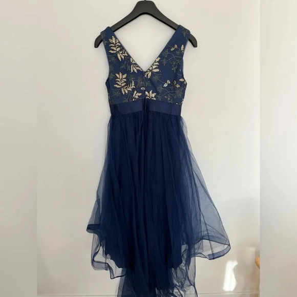 Shein navy  blue sequin dress cocktail party size medium - Picture 5 of 10